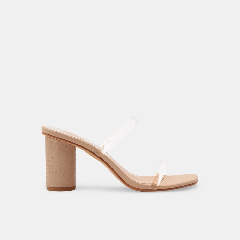 Dolce Vita Noles Heels in nude crystal
